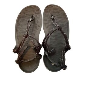 Outdoor Beach Hiking Xero Shoes Cloud Women 9 Barefoot Sandals Black Minimalist